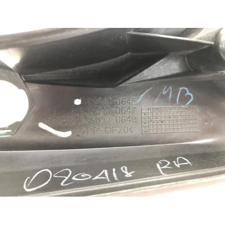 Bavette arriere KAWASAKI Z 650 2017-2019