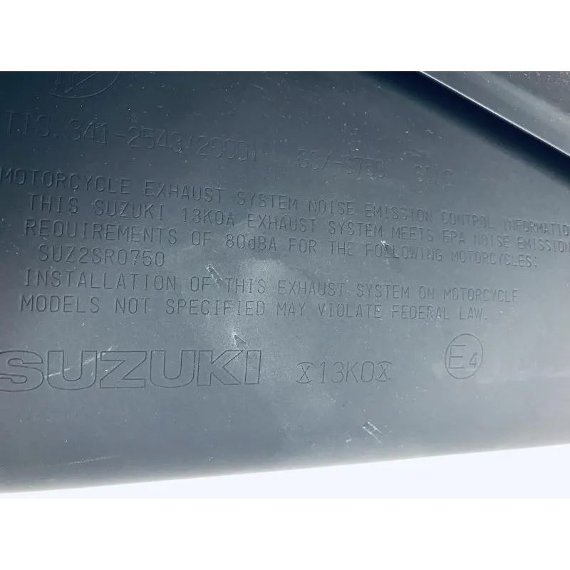 Silencieux (echappement) SUZUKI GSXS 750 2017-2020
