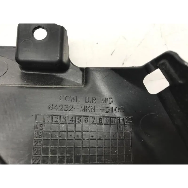 cache carenage face avant droit HONDA CBR 650 R 2019-2022