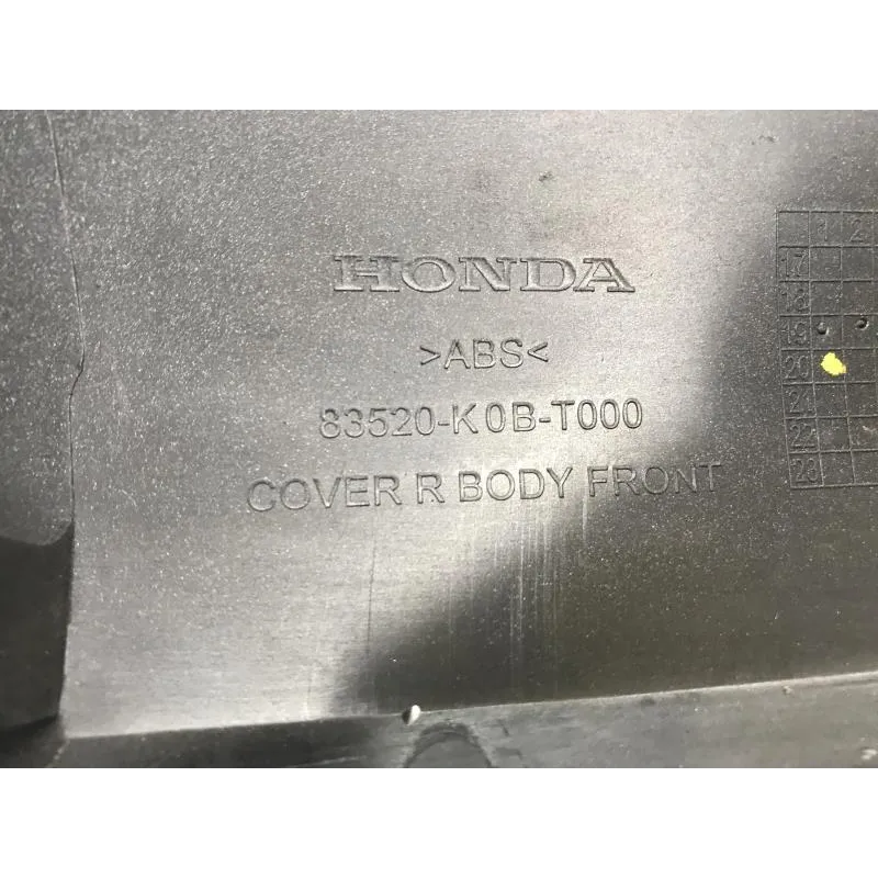 Cache lateral droit HONDA NSS 125 2019-2020 FORZA