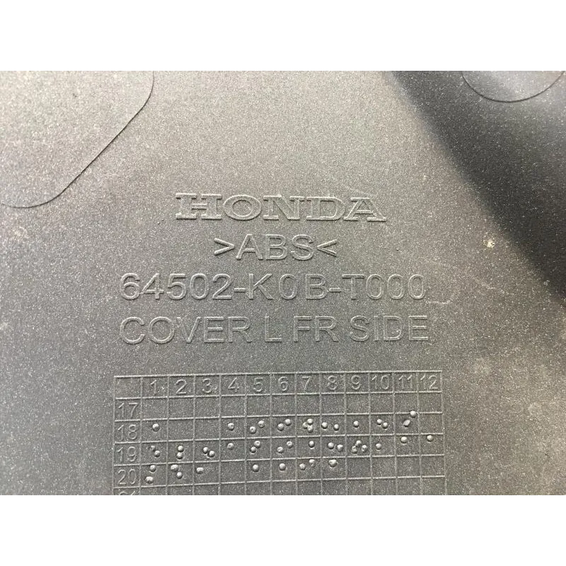 cache carenage face avant gauche HONDA NSS 125 2019-2020 FORZA
