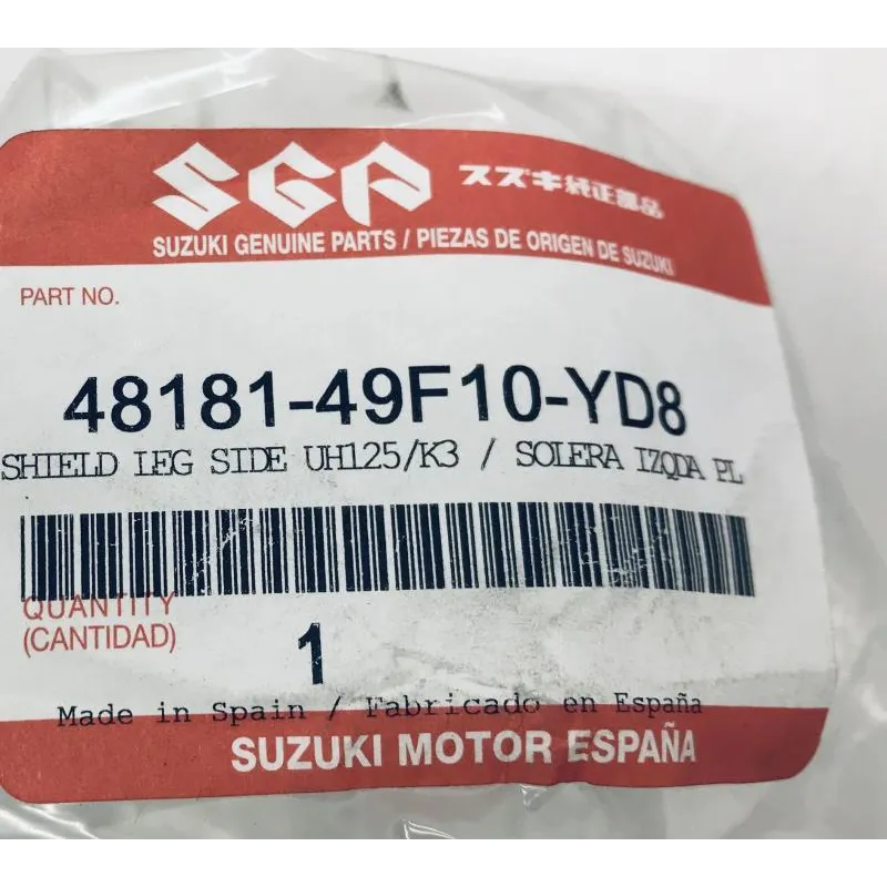 Demi sabot gauche SUZUKI UH 125 2002-2006 BURGMAN
