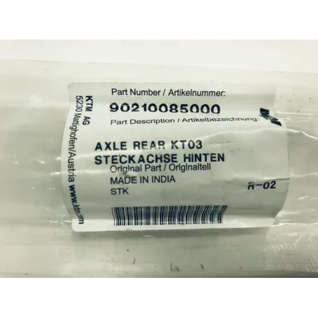 Axe de roue arriere KTM RC 390 2014-2018