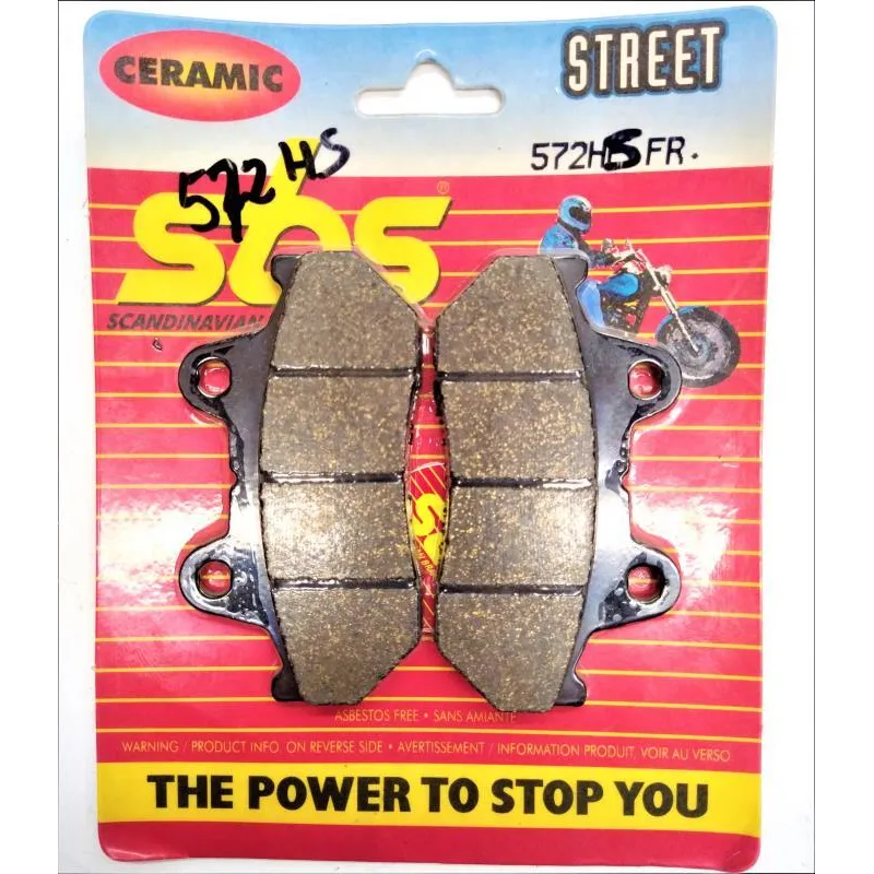 Plaquettes de frein avant HONDA CBX 1000 1978-1982