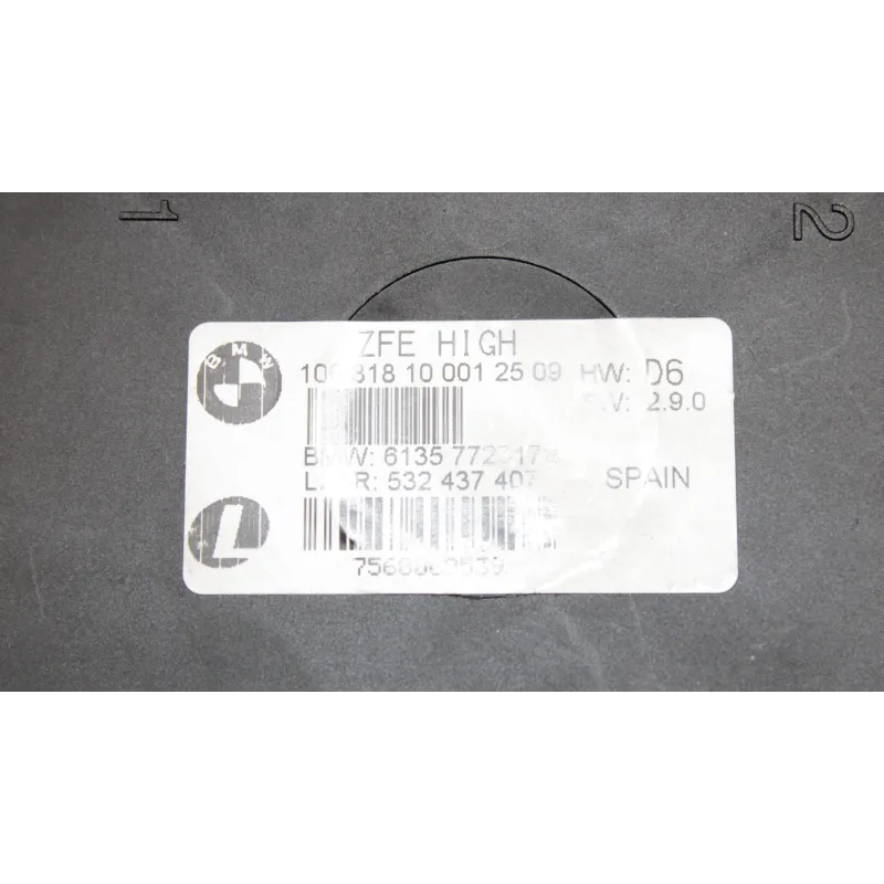 Relais boitier electrique BMW K 1300 R 2009 - 2015