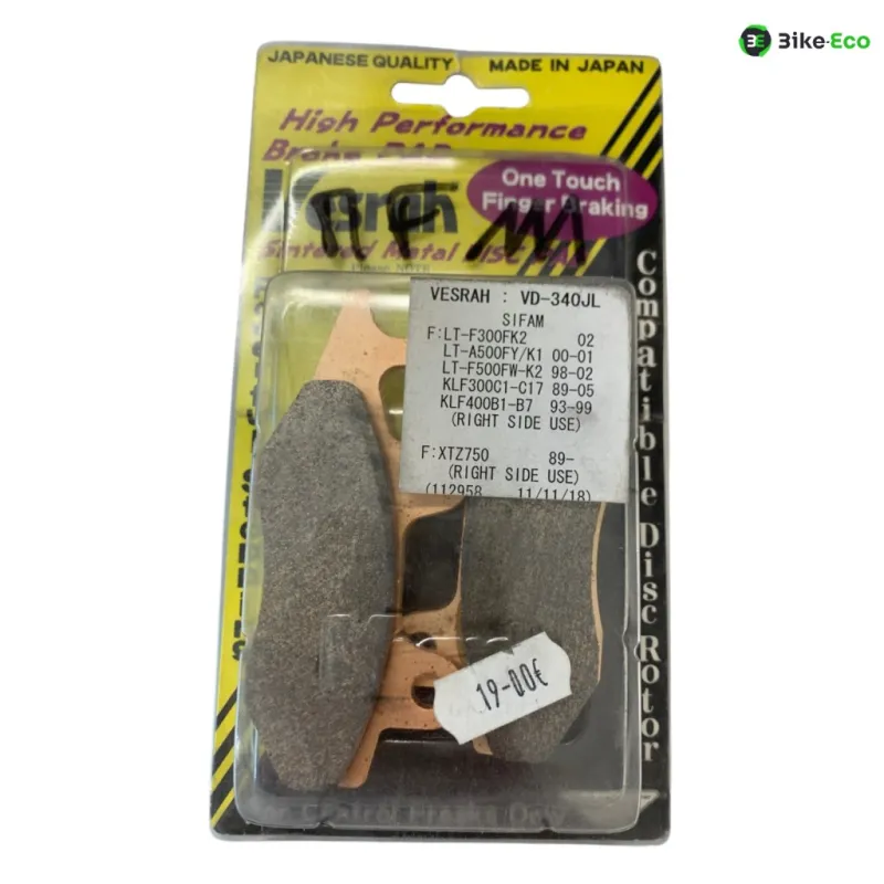 Plaquettes de frein avant SUZUKI DR 350 SE 1994-1998