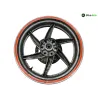 Jante arriere HYOSUNG GT 650 2005-2006 R / S