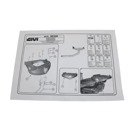 Support top case GIVI V47 2020 - 2026