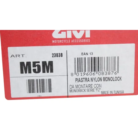 Support top case GIVI V47 2020 - 2026