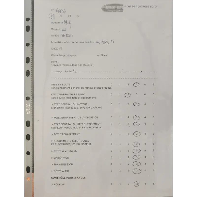 HARLEY DAVIDSON XR 1200