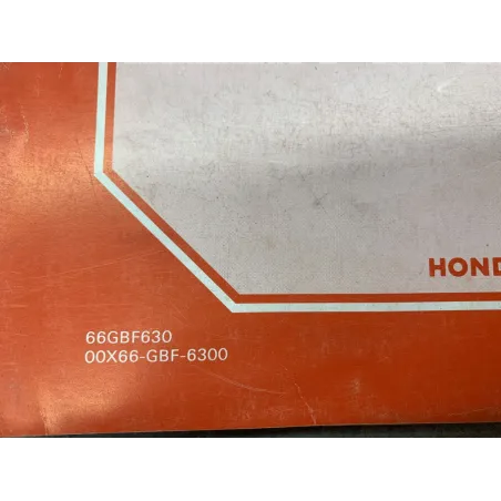 Manuel d'utilisation HONDA CR 80 R 1995