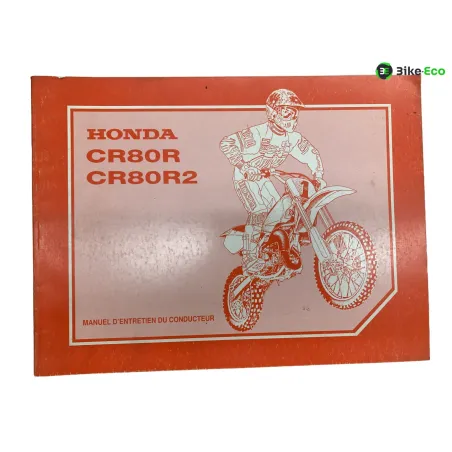 Manuel d'utilisation HONDA CR 80 R 1996-2002