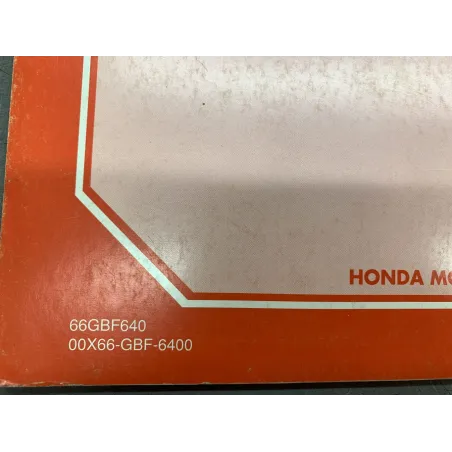 Manuel d'utilisation HONDA CR 80 R 1996-2002