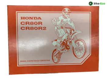 Manuel d'utilisation HONDA CR 80 R 1996-2002