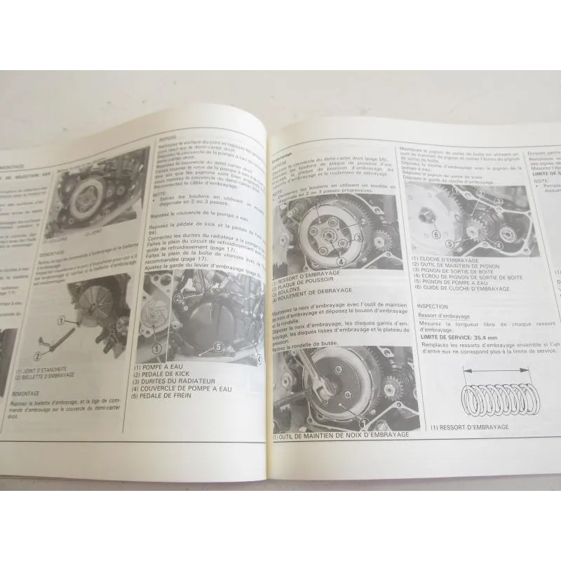 Manuel d'utilisation HONDA CR 80 R 1986-1995