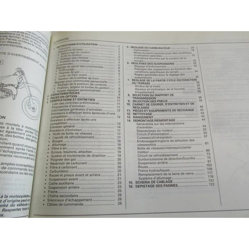 Manuel d'utilisation HONDA CR 80 R 1996-2002