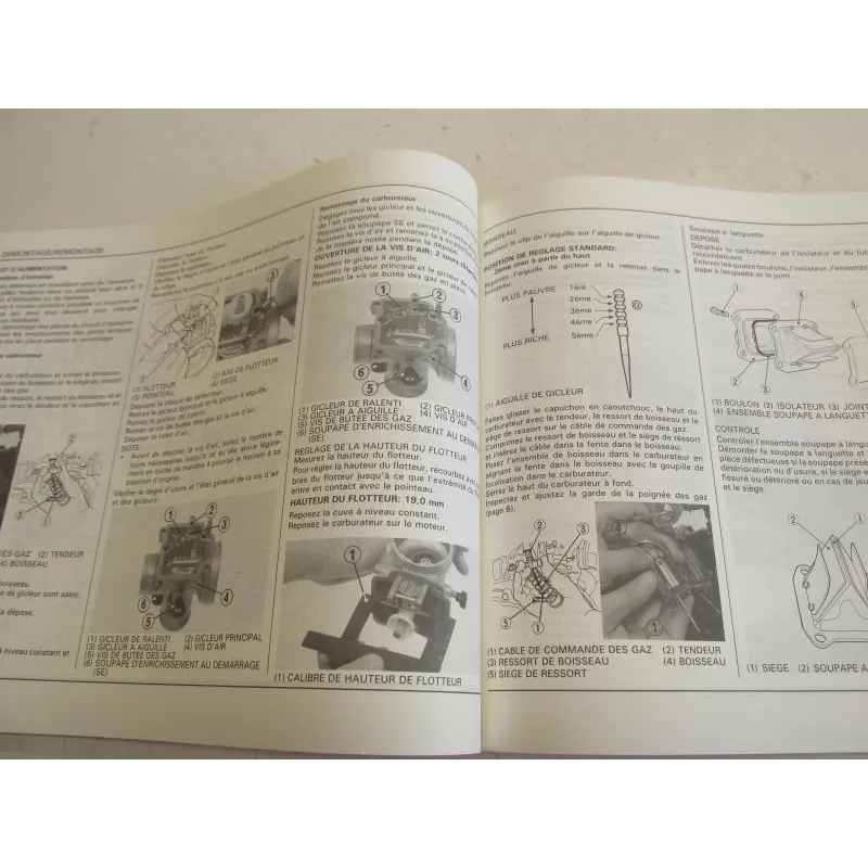 Manuel d'utilisation HONDA CR 80 R 1993-1995