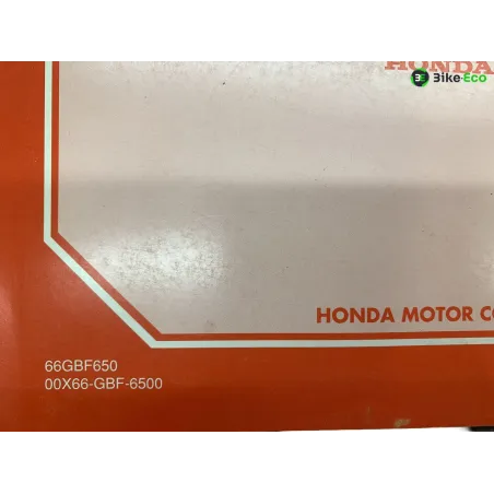 Manuel d'utilisation HONDA CR 80 R 1996-2002