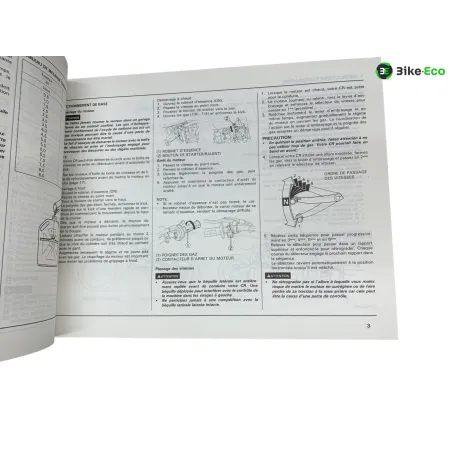 Manuel d'utilisation HONDA CR 80 R 1985-1991