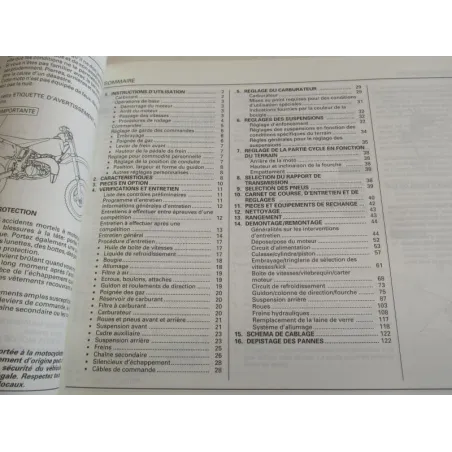 Manuel d'utilisation HONDA CR 80 R 1996-2002