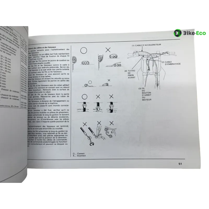 Manuel d'utilisation HONDA CR 500 R 1992-2001