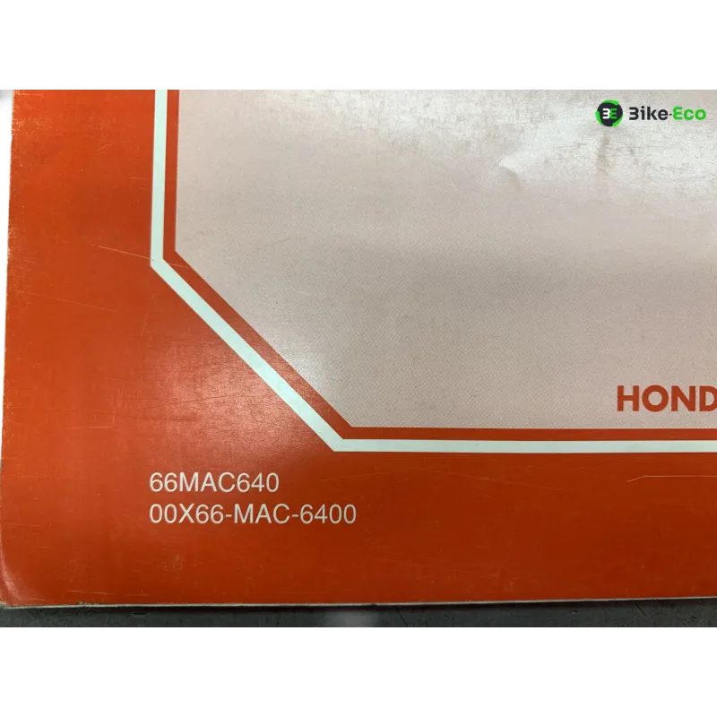 Manuel d'utilisation HONDA CR 500 R 1992-2001