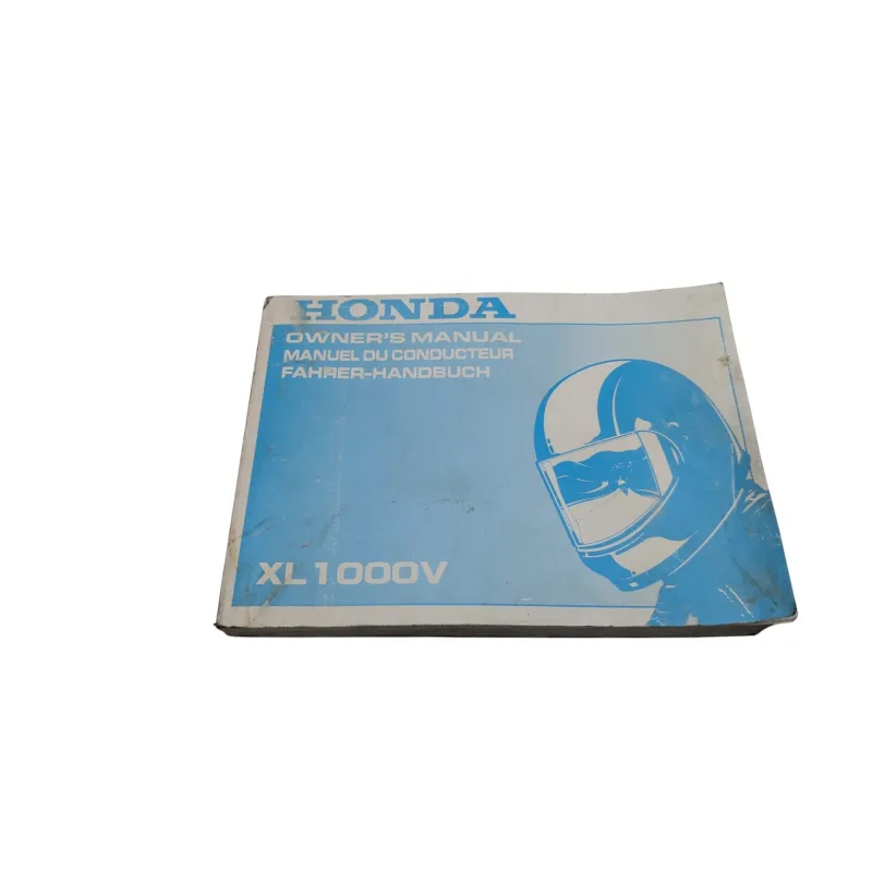 Manuel d'utilisation HONDA XLV 1000 VARADERO 1999 - 2002