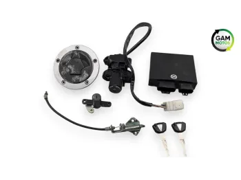 Jeu de serrure contacteur a cle code KAWASAKI ER6 650 N 2012 - 2016