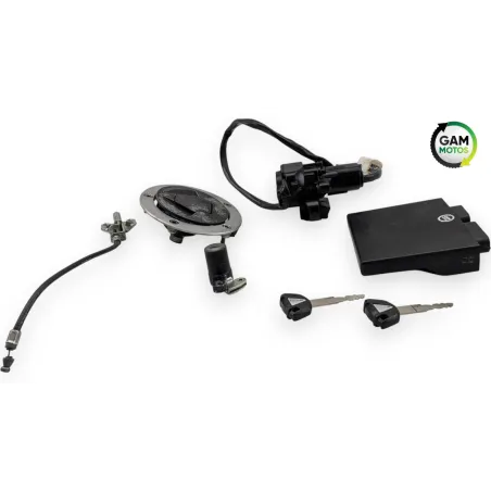 Jeu de serrure contacteur a cle code KAWASAKI ER6 650 N 2012 - 2016