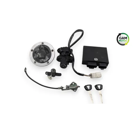 Jeu de serrure contacteur a cle code KAWASAKI ER6 650 N 2012 - 2016