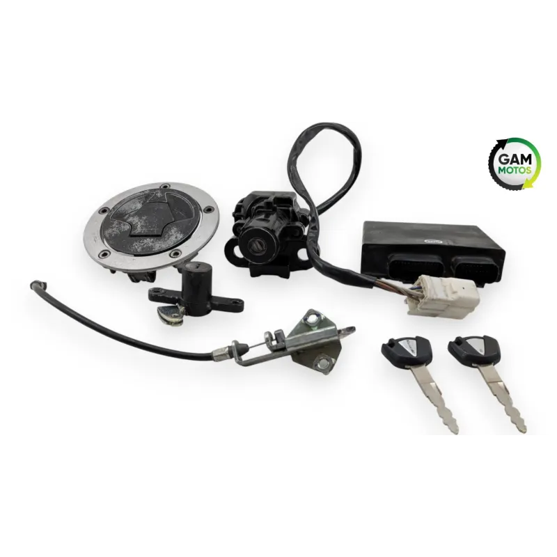 Jeu de serrure contacteur a cle code KAWASAKI ER6 650 N 2012 - 2016