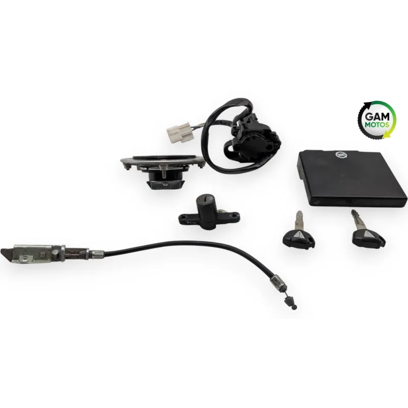 Jeu de serrure contacteur a cle code KAWASAKI ER6 650 N 2012 - 2016