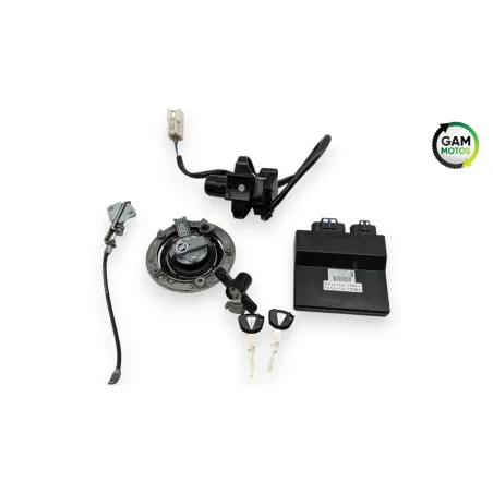 Jeu de serrure contacteur a cle code KAWASAKI ER6 650 N 2012 - 2016