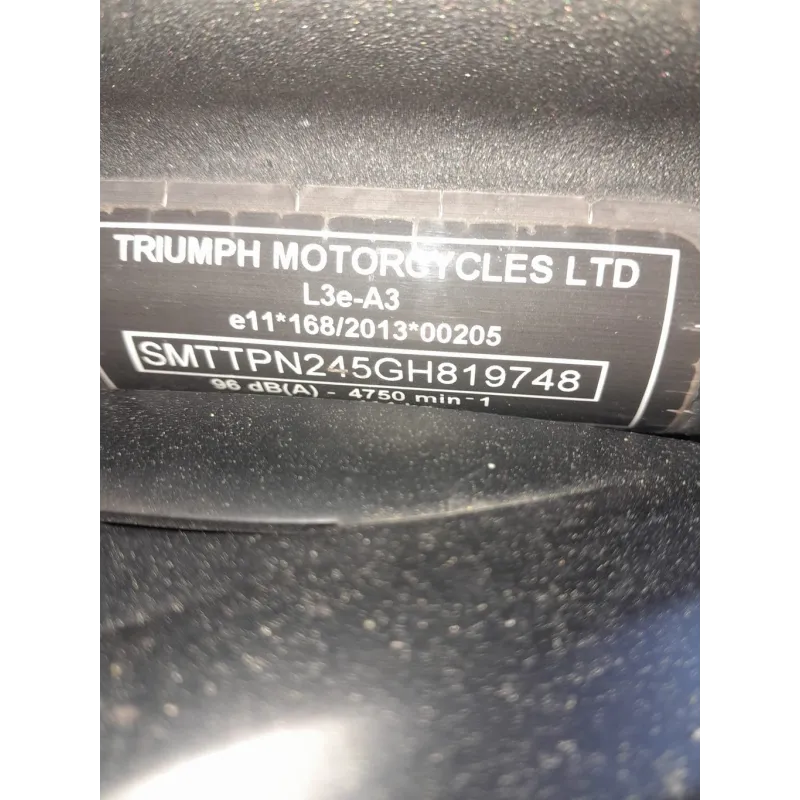 TRIUMPH SPEED TRIPLE 1050