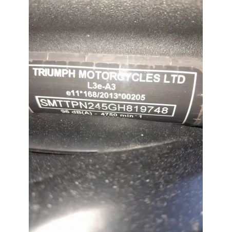 TRIUMPH SPEED TRIPLE 1050