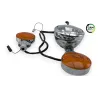 Clignotants avant HARLEY DAVIDSON FLHTCUI 1450 E.GLIDE ULTRA CLASSIC 2000 - 2006 Clignotants avant HARLEY DAVIDSON FLHTCUI 1450 E.GLIDE ULTRA CLASSIC 2000 - 2006