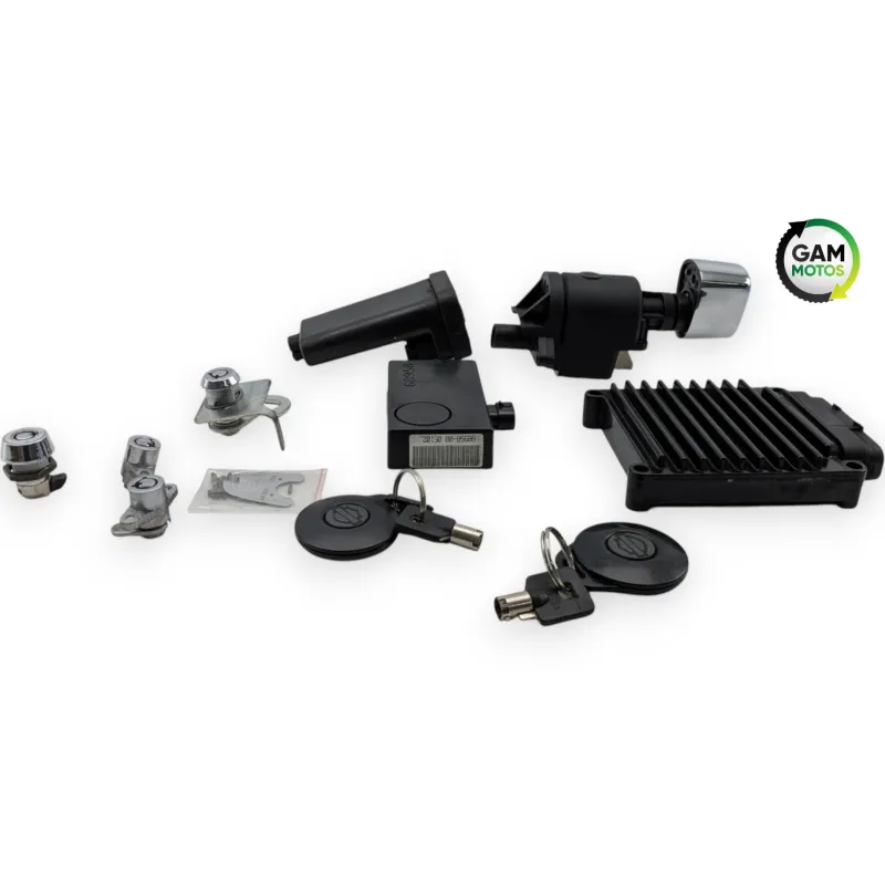 Jeu de serrure contacteur a cle code HARLEY DAVIDSON FLHTCUI 1450 E.GLIDE ULTRA CLASSIC 2000 - 2006