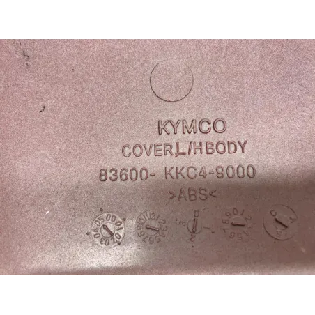 Cache carenage coque arriere gauche KYMCO DINK 125 2006-2007 EURO 3