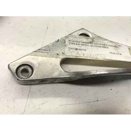Platine arriere gauche YAMAHA TDM 850 1991-1993