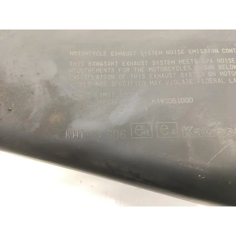 Silencieux (echappement) KAWASAKI Z 1000 2010-2013