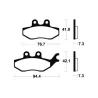Plaquettes de frein avant RIEJU RS2 50 2006-2008 MATRIX RACING Plaquettes de frein avant RIEJU RS2 50 2006-2008 MATRIX RACING