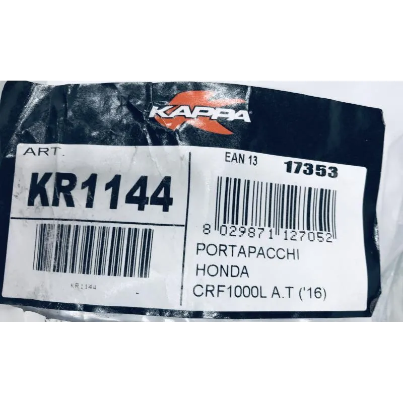 Support top case HONDA CRF 1000 AFRICA TWIN 2016-2017