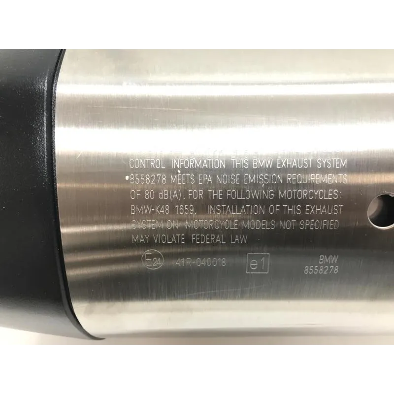 Silencieux gauche (echappement) BMW K 1600 GT 2011-2016 K48