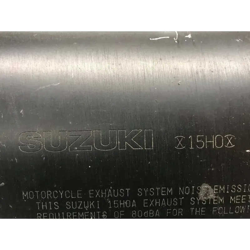 Silencieux droit (echappement) SUZUKI GSXR 1300 2008-2017 HAYABUSA