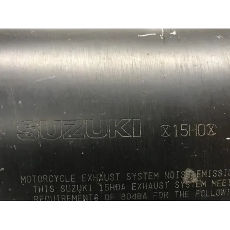 Silencieux droit (echappement) SUZUKI GSXR 1300 2008-2017 HAYABUSA