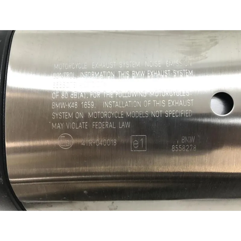 Silencieux gauche (echappement) BMW K 1600 GTL 2011-2016 K48