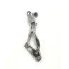 Platine et repose pieds arriere droit YAMAHA TDM 850 1996-2001 Platine et repose pieds arriere droit YAMAHA TDM 850 1996-2001