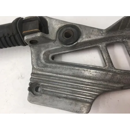 Platine et repose pieds arriere gauche YAMAHA XJ 600 1989-1991