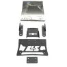 Support de plaque et eclairage SUZUKI GSXR 600 2006-2007