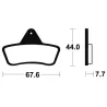 Plaquettes de frein avant ARCTIC CAT DVX 400 2004-2008 Plaquettes de frein avant ARCTIC CAT DVX 400 2004-2008